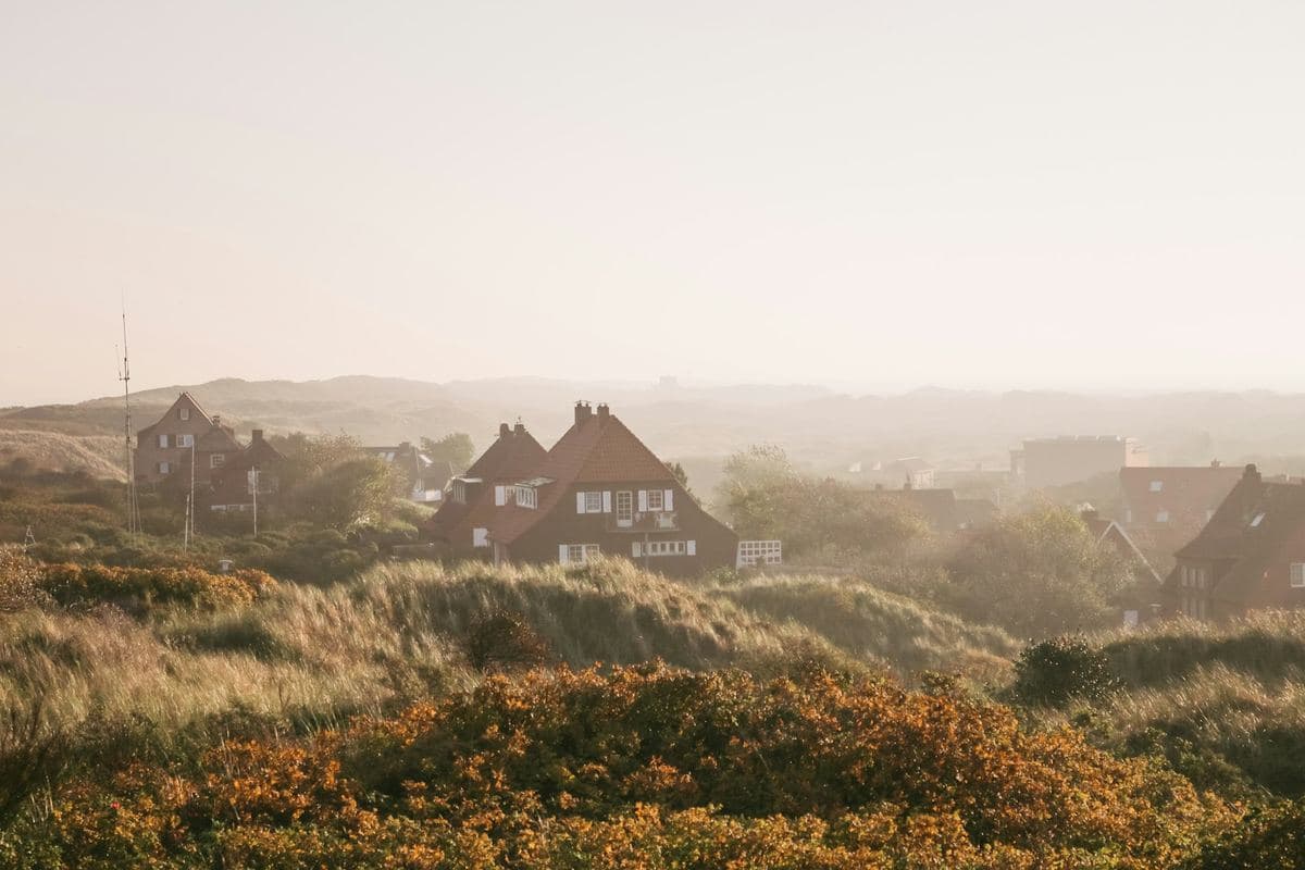 Grüne Wiesen und Dorfrand im Samtgemeindebereich